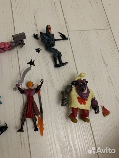 Черепашки ниндзя и злодеи фигурки