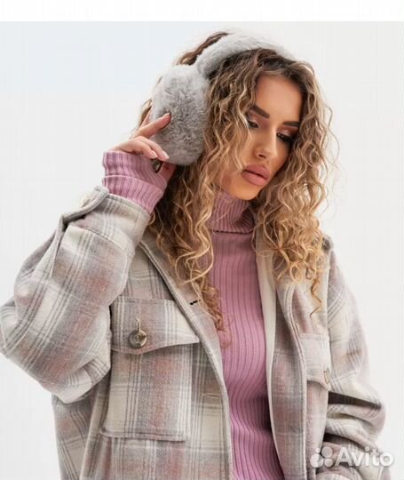 Наушники из искусственного меха