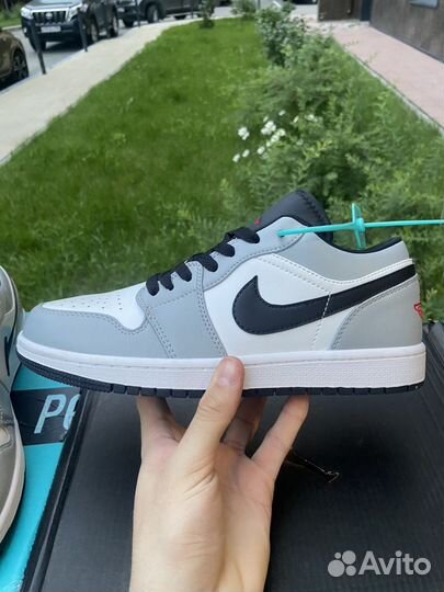 Nike air jordan 1 low light smoke grey оригинал