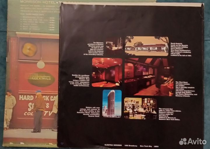 THE doors 1970 LP -morrison hotel - U.S