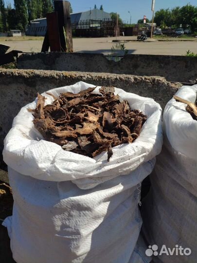 Кора сосновая мульча
