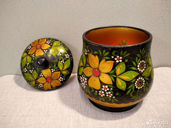 Горшок Хохлома СССР