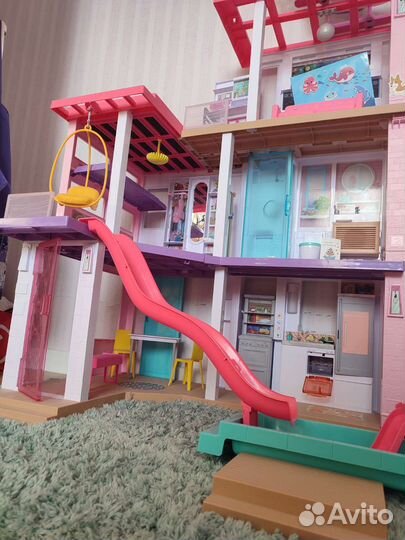Дом кукольный с лифтом, музыкой и светом