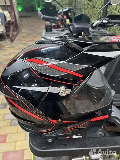 Мотоциклетный шлем(мотард)