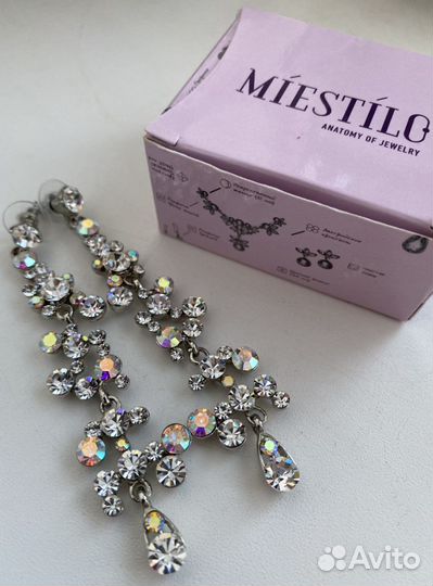 Серьги Miestilo