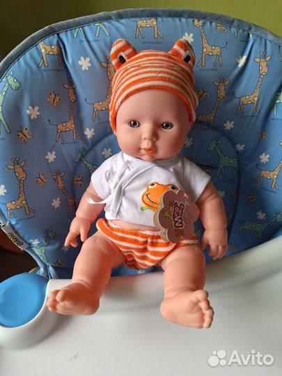 Кукла пупс новая.Пупсик в одежде