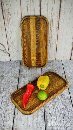 Поднос деревянный