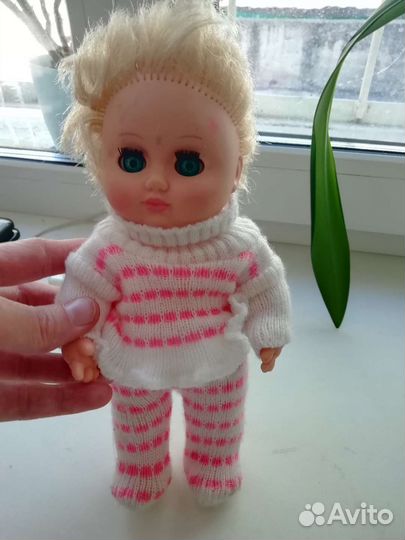 Кукла СССР Любочка весна