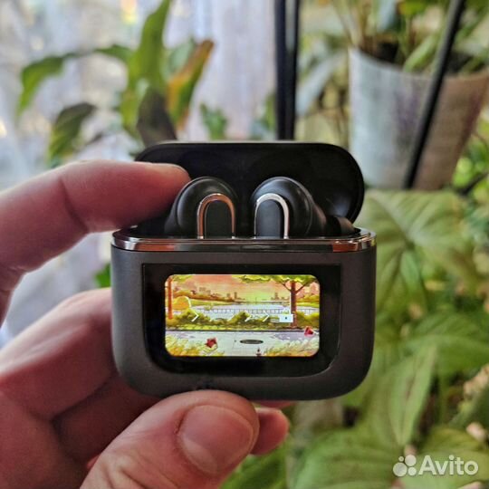 Наушники беспроводные с сенсорным экраном