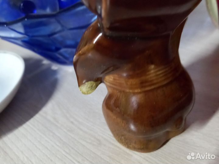 Олимпийский мишка фарфор СССР