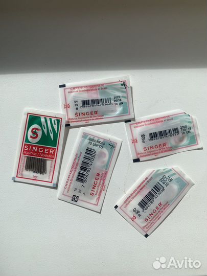 Нитки иголки