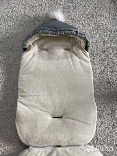 Конверт на выписку в коляску зима осень демисезон