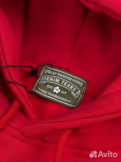Худи Denim Tears Another Country Red