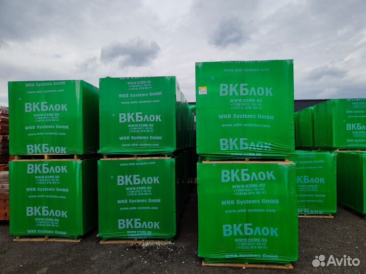 Газоблок вкблок (м)