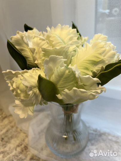 Тюльпан кудрявый цветок искусственный