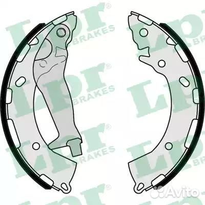 Комлект тормозных накладок