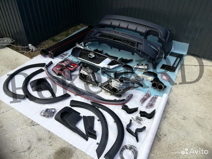 Тюнинг nissan patrol y62 полный Nismo