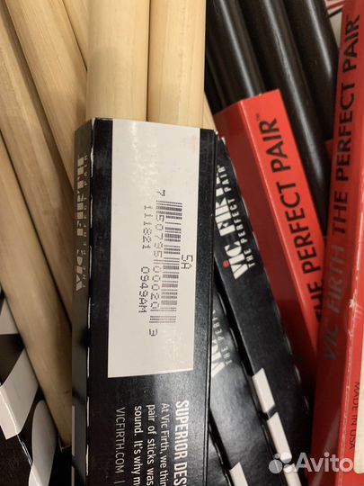 Барабанные палочки Vic Firth