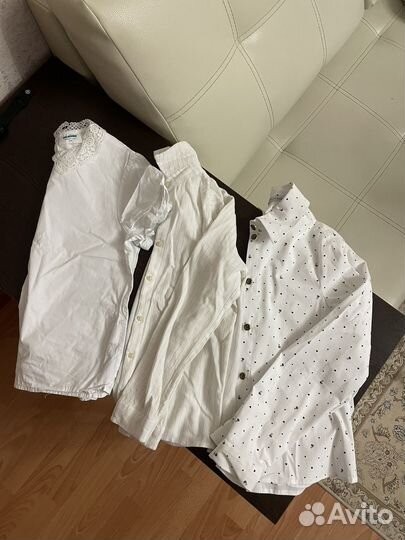 Три школьные рубашки для девочки
