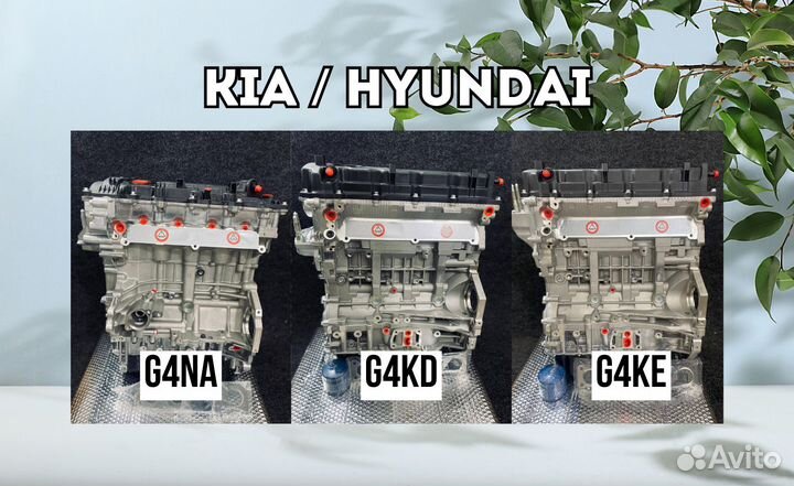 Новые двигатели Hyundai/Kia G4NA G4KD G4KE