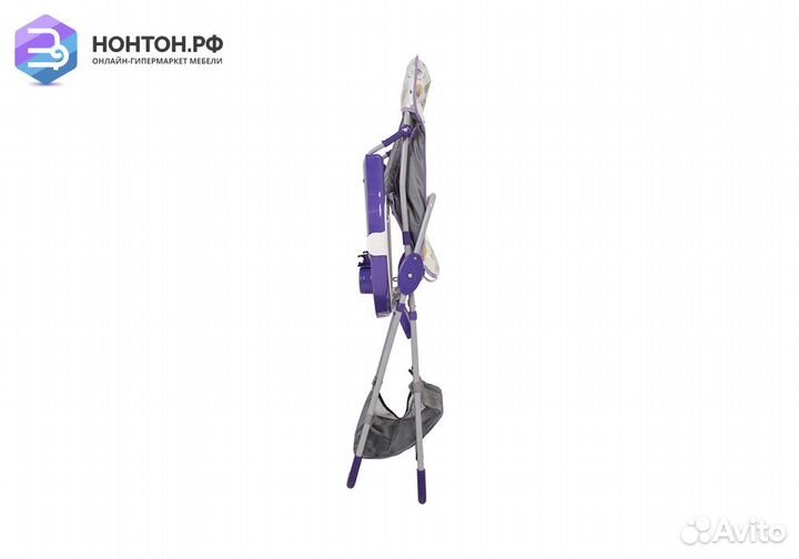 Стульчик для кормления Selby 252 совы фиолетовый