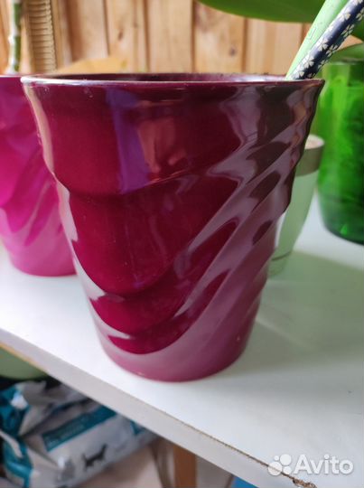 Керамический горшок