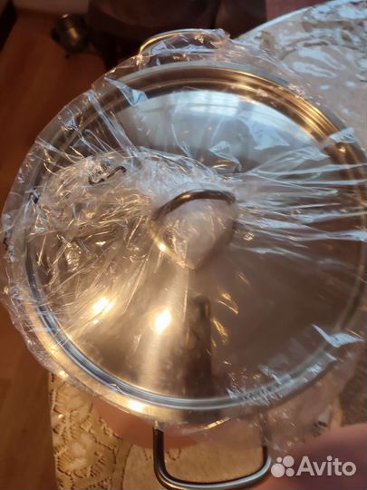 Кастрюля 8 л Амет, нержавейка