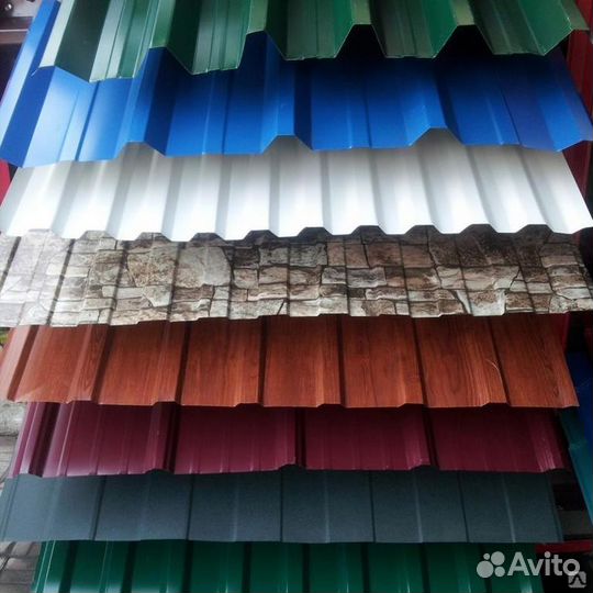 Профнастил профлист мп20 красный