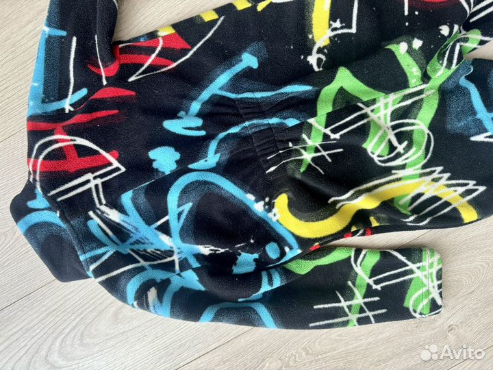 Детский флисовый комбинезон