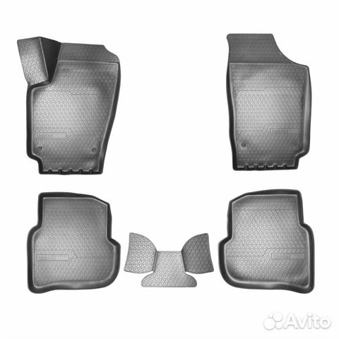 Коврики в салон на Volkswagen Polo (2010-2022)