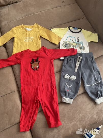 Детская одежда для мальчиков пакетом