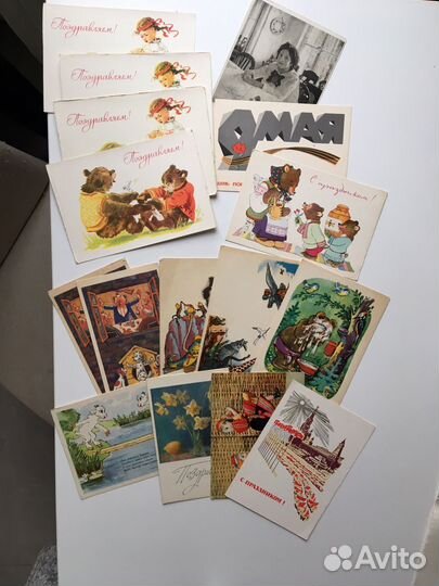 Открытки СССР 1800 шт