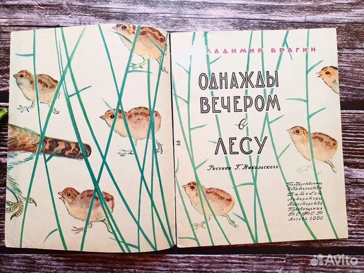Брагин. Однажды вечером в лесу. 1960 г