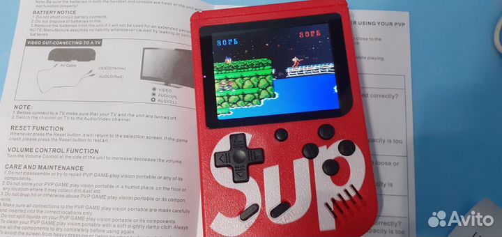 Игровая консоль Sup Game Box 400игр из Денди +тв