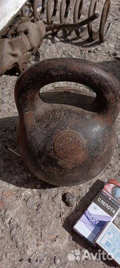 Гиря царская 1 пуд 2 пуда