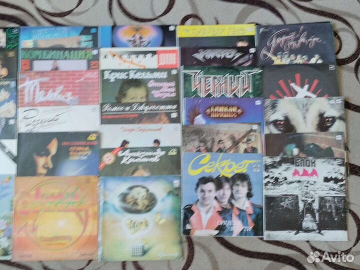 Виниловые пластинки русский рок