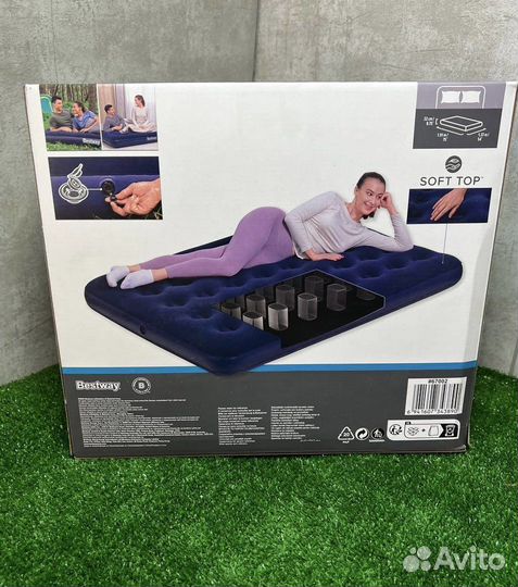 Матрас надувной Bestway 191x137x22