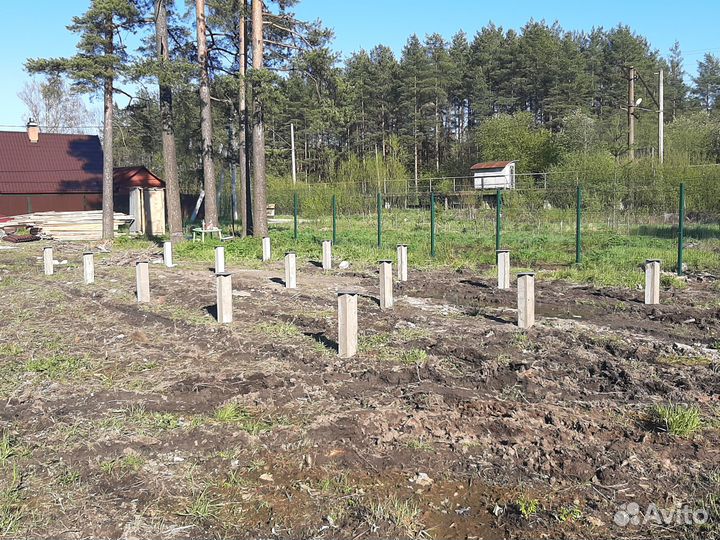 Фундамент жб сваи