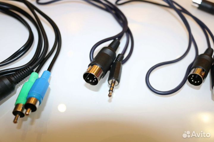 Шнур 5DIN - 2RCA, 5DIN-jack3.5