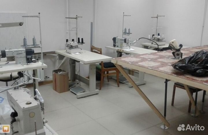 Швейный цех в промзоне рядом с метро