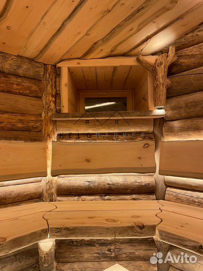 Полок Кедр для парной бани сауны