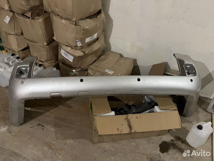 Бампер задний land cruiser 200