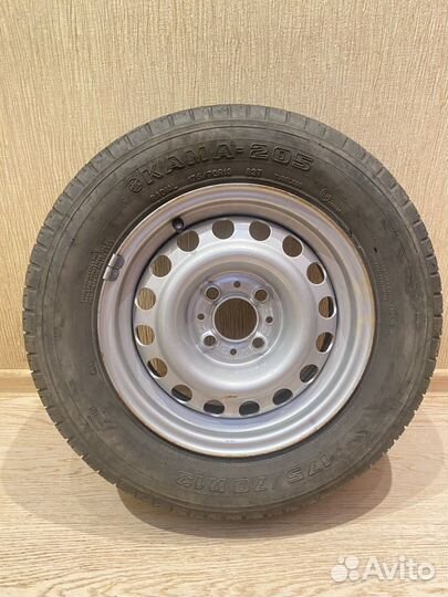 175/70 R13 Кама-205 с диском Mefro