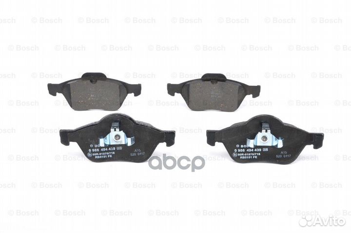 Колодки торм Renault Laguna II Megane II Twin