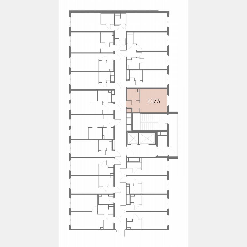 Апартаменты-студия, 25,8 м², 15/17 эт.
