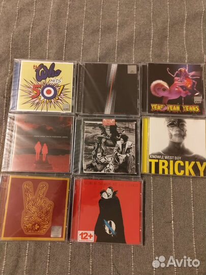 Лицензионные диски, CD, rock, indie, britpop