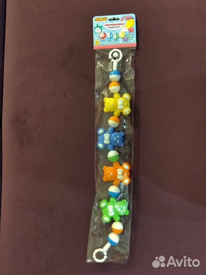 Погремушка-подвеска на коляску и кроватку (новая)