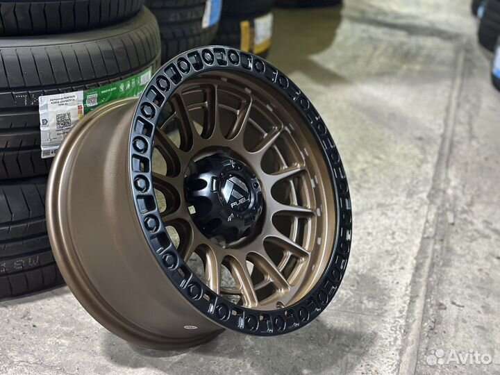 R16 6x139,7 Новые диски Fuel бронза