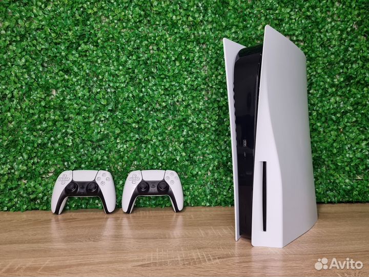 PS 5 с дисководом 2 ориг.геймпада(3-я ревизия)