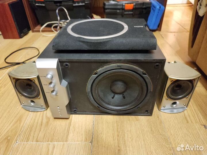 Акустические колонки с сабвуфером Edifier